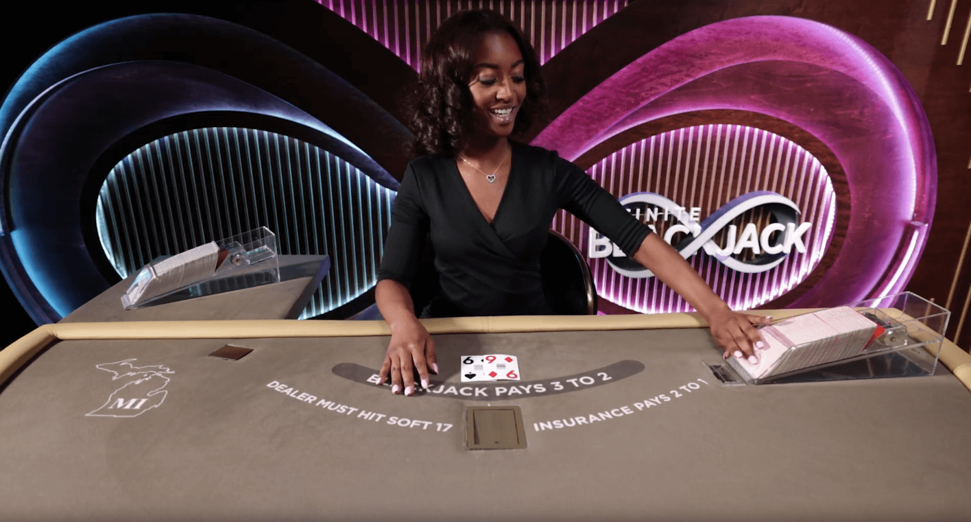 Infinite Blackjack (Evolution Gaming) Image 2